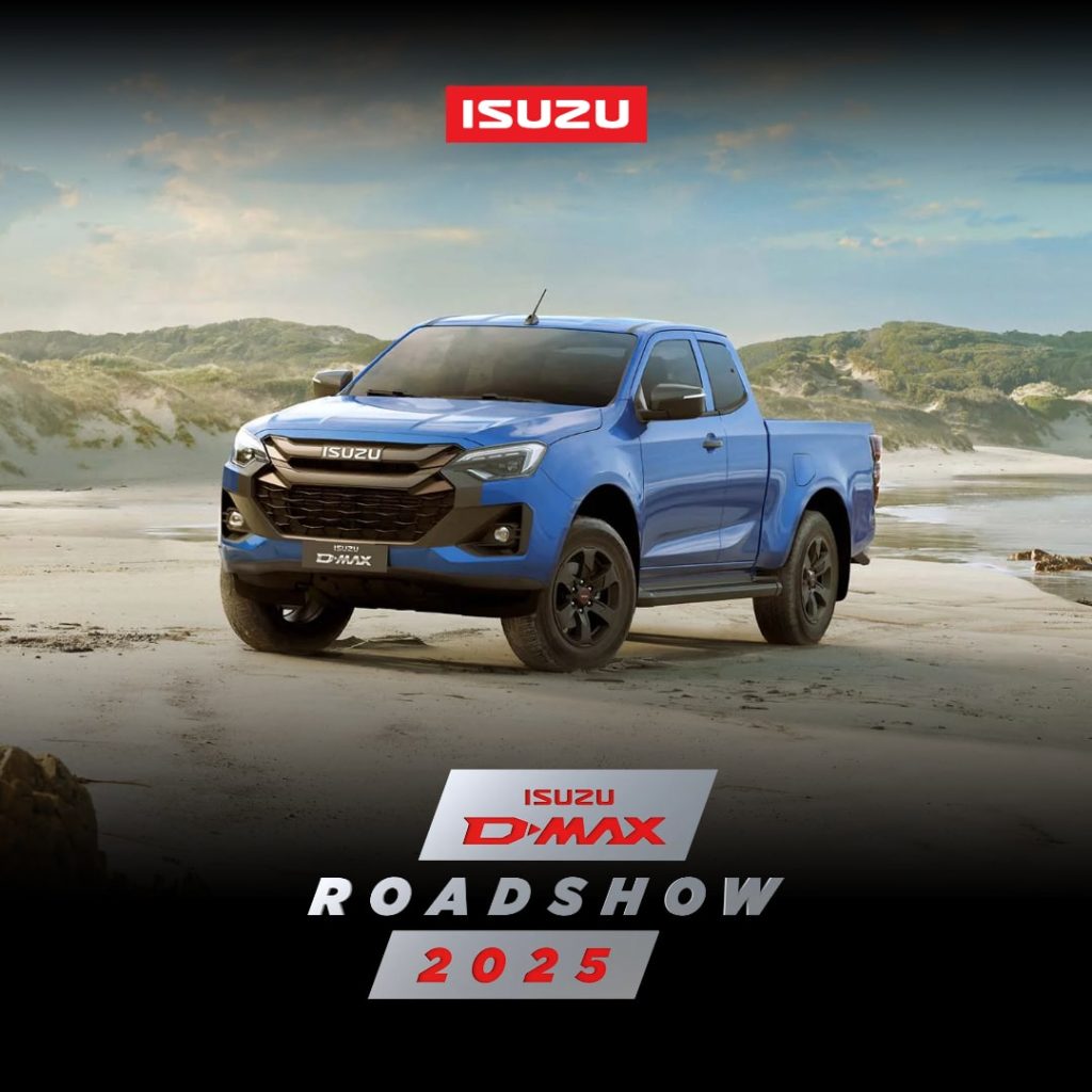 Isuzu D-Max Roadshow 2025. Autoliike Sorsa Oy, Riihimäki.