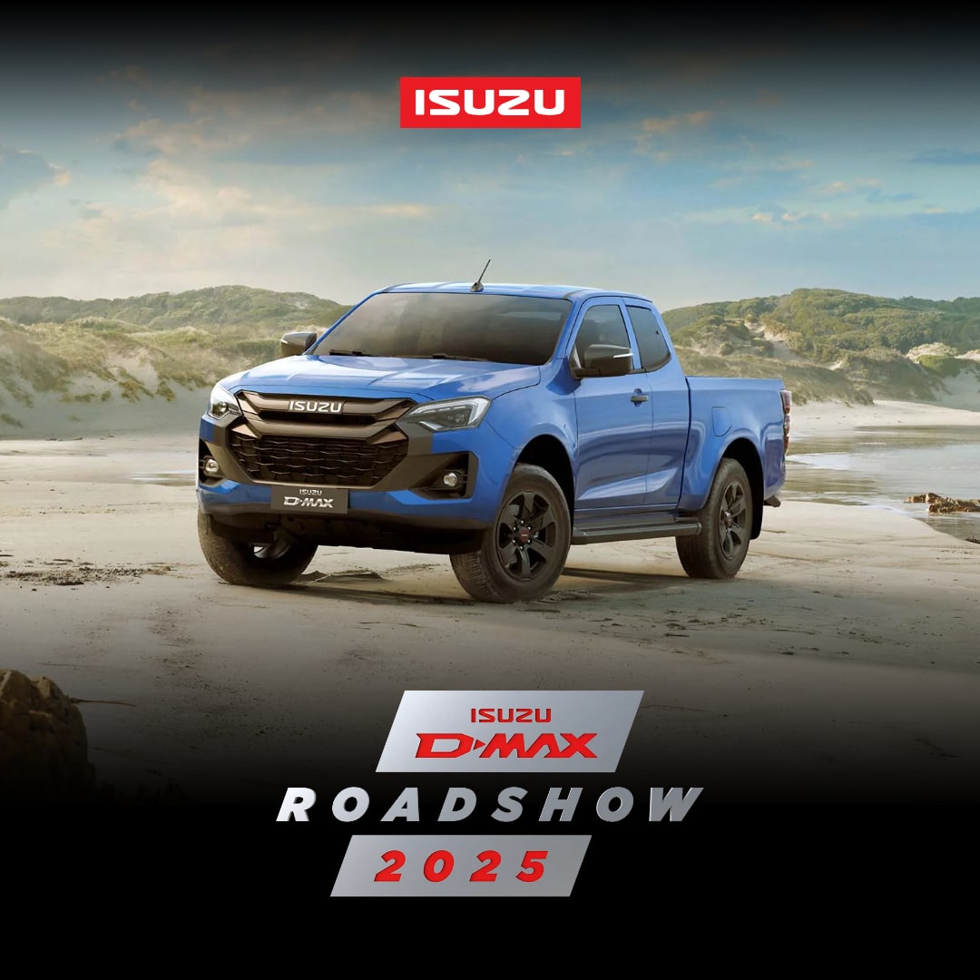 Isuzu D-Max Roadshow 2025. Autoliike Sorsa Oy, Riihimäki.